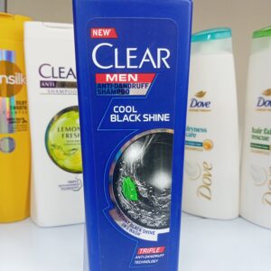 CLEAR BLACK SHINE SHAMPOO 185ML