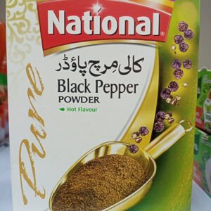 NATIONAL BLACK PEPPER POWDER 25GM