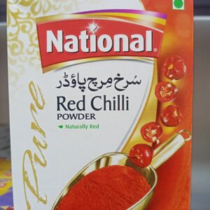 NATIONAL RED CHILLI POWDER 100GM