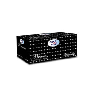 COOL&COOL BREEZE BLACK LFT 150 TISSUES