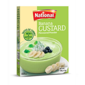 NATIONAL BANANA CUSTARD 120 GM
