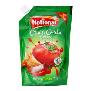 NATIONAL CHILLI GARLIC 400 GM